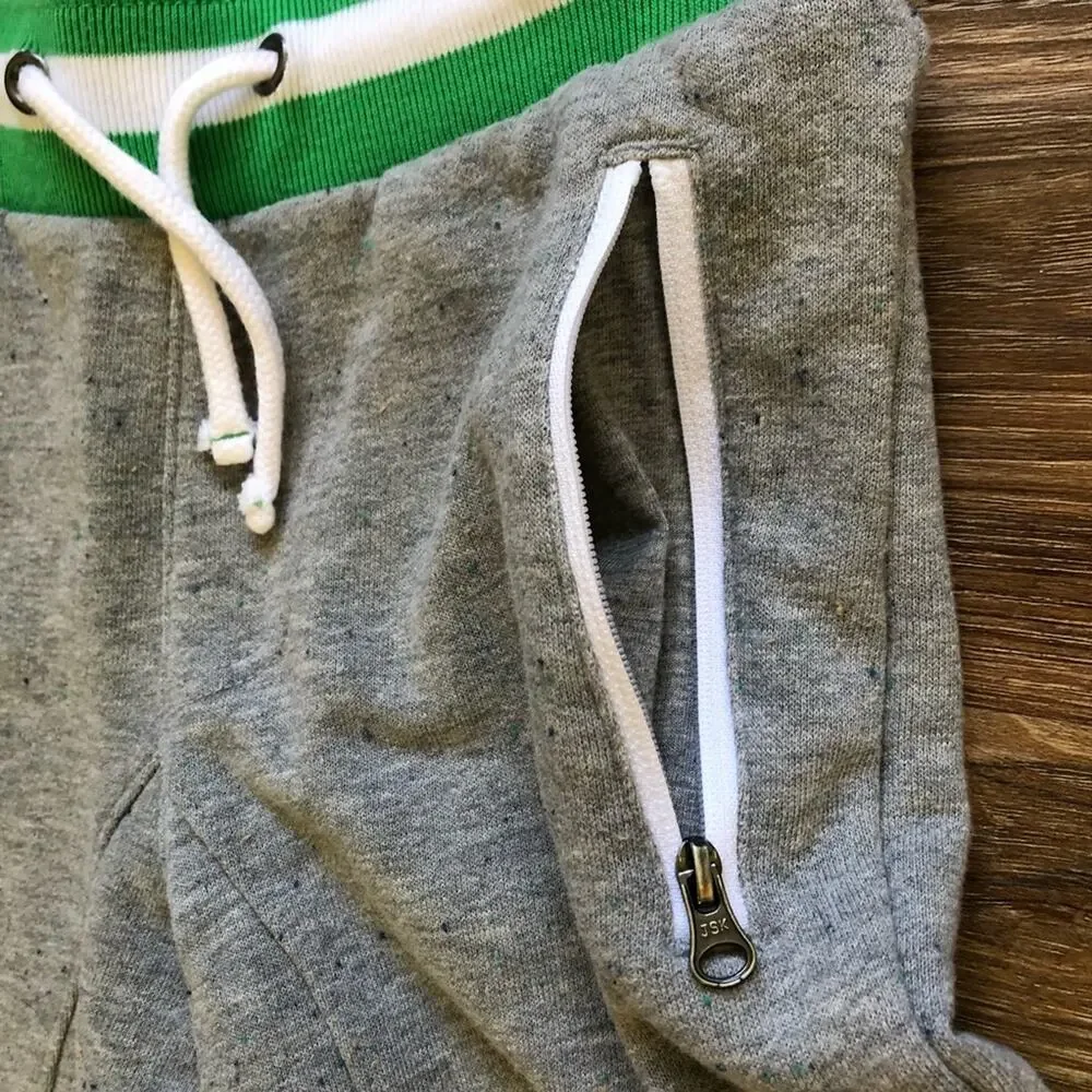 Cat & Jack Shorts Cotton Gray Drawstring Waist Size 6/7